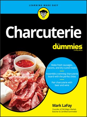 cover image of Charcuterie For Dummies